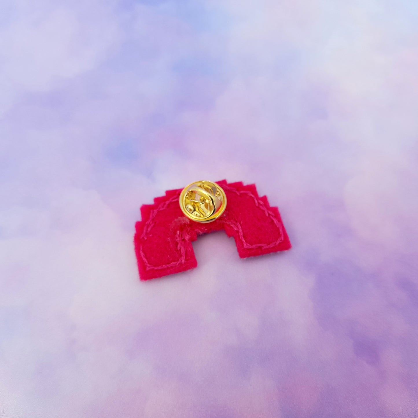 Arc-en-ciel Pride en perles - Pin's ou porte-clé
