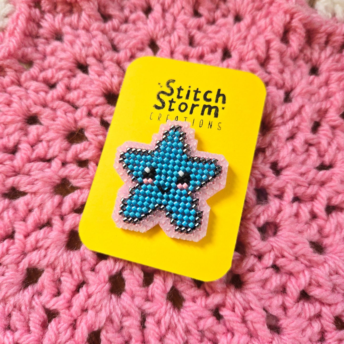 Pearl Pastel Star - Pin