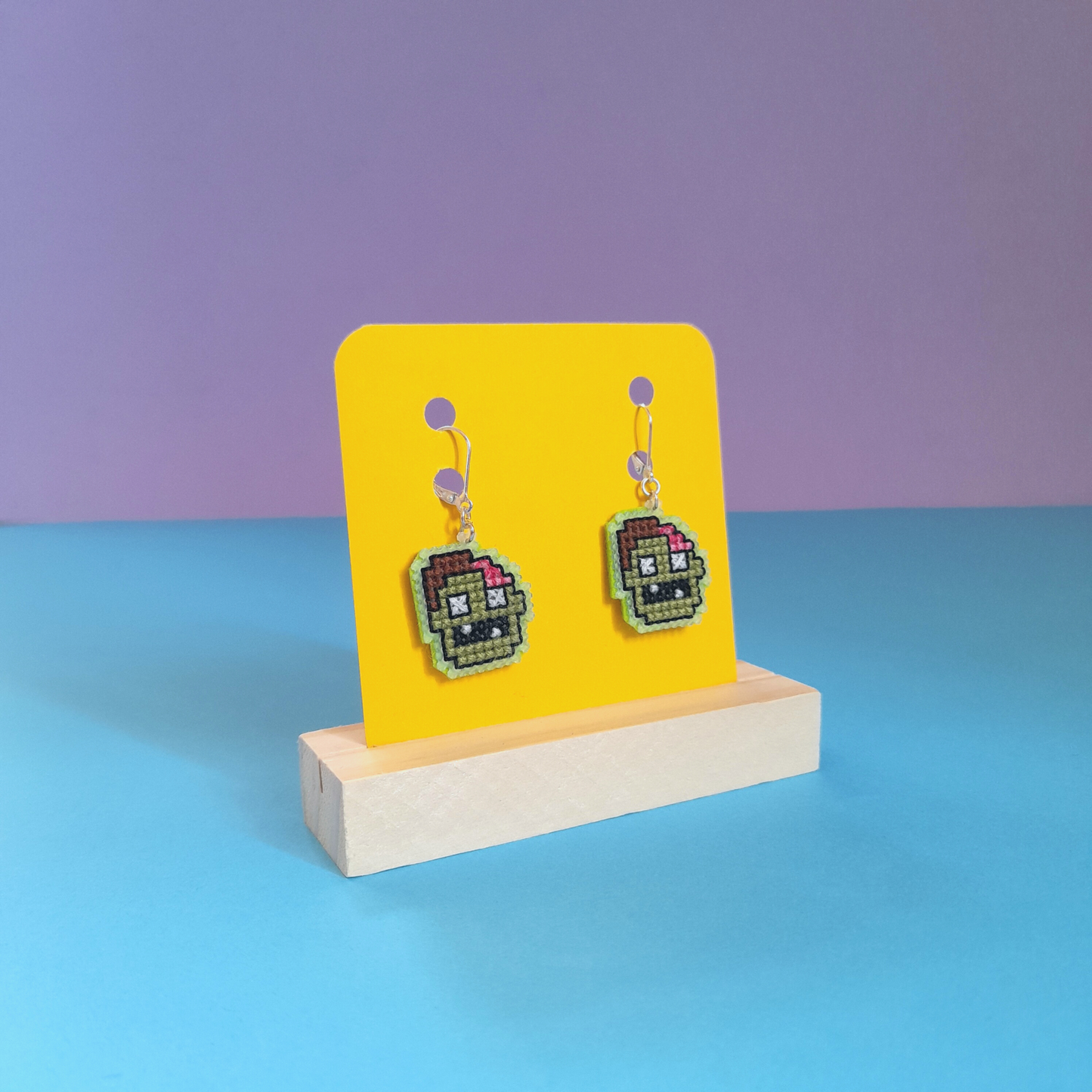 Boucles d'oreilles Zombie