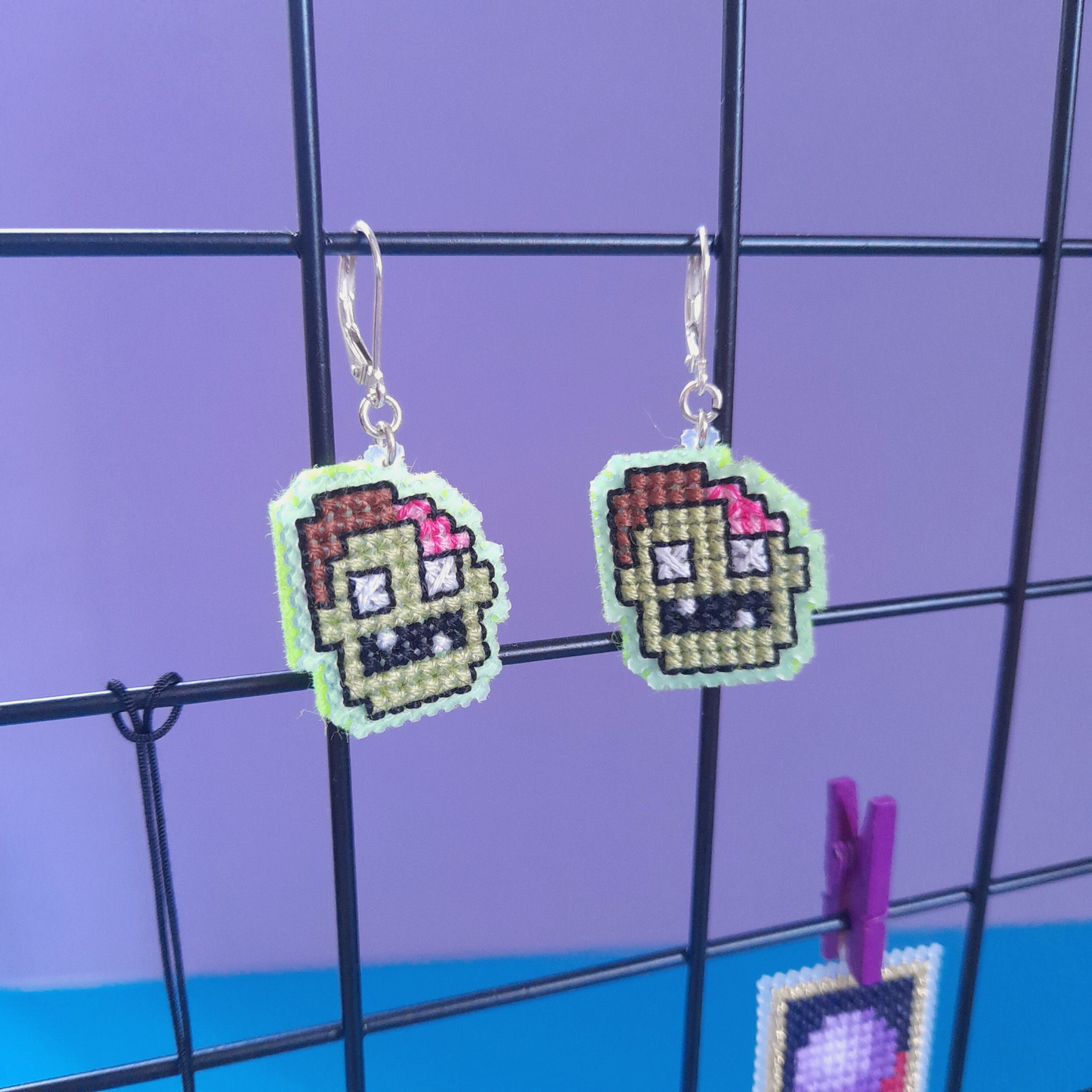 Boucles d'oreilles Zombie