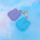 Lapins Pastel - Boucles d'oreilles