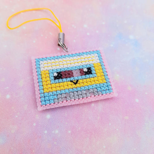 Retro Cassette Tape - Keychain