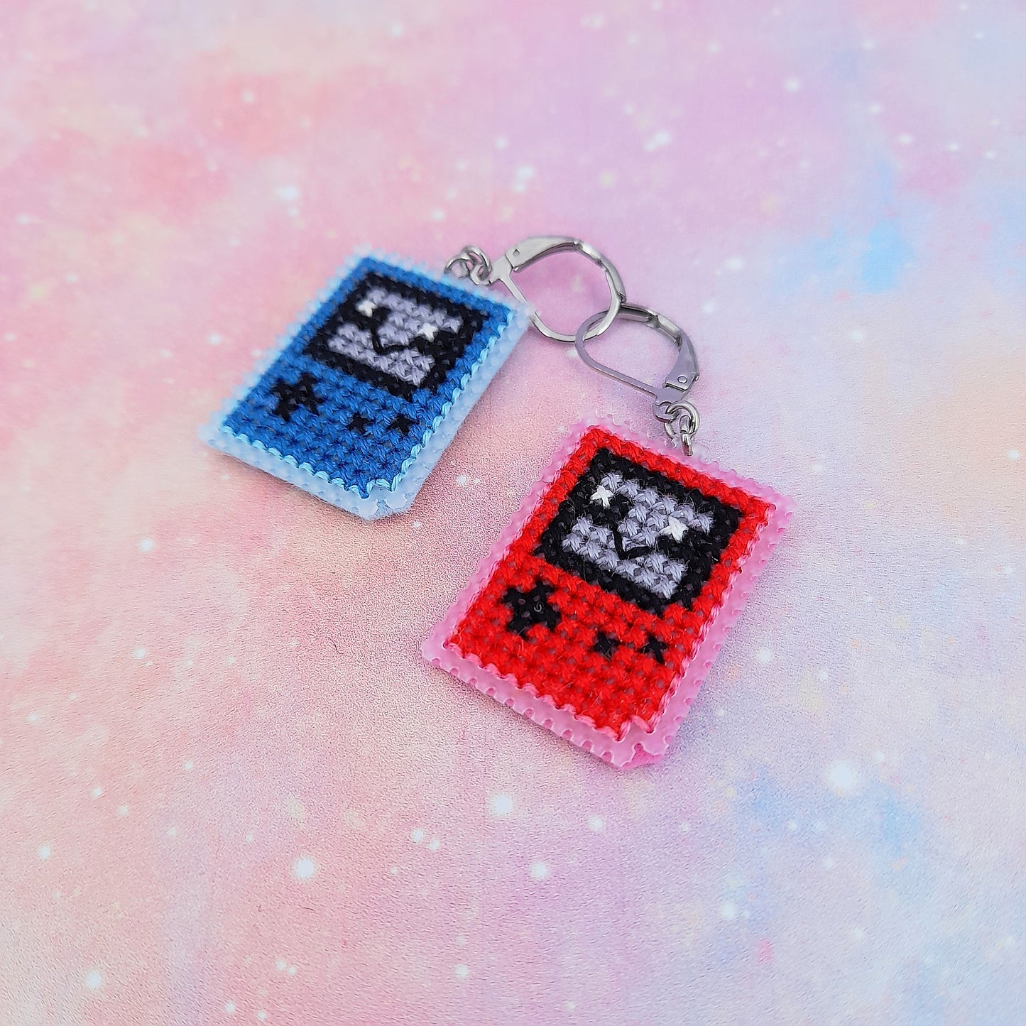 Gameboy couleurs classiques - Boucles d'oreilles