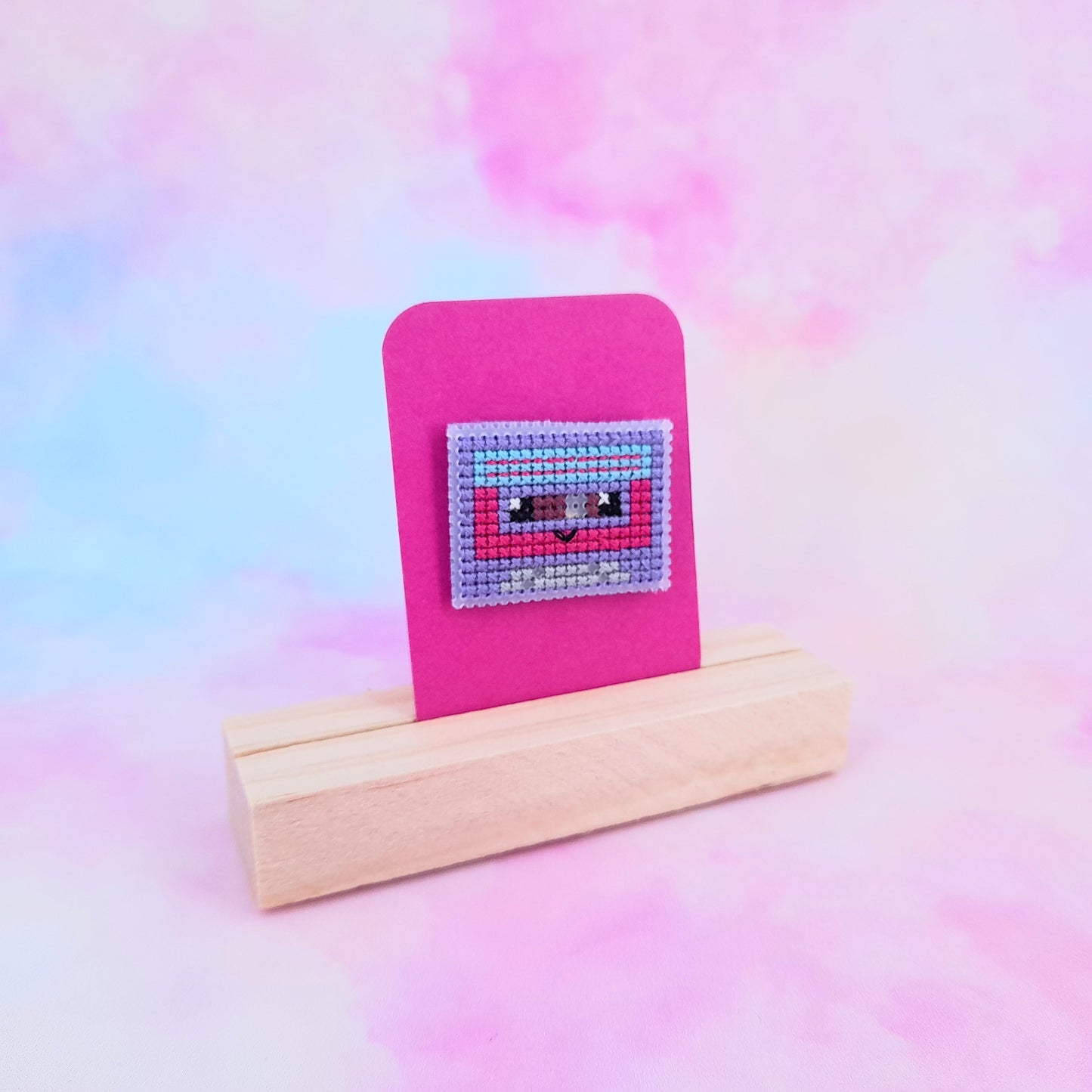 Retro Cassette Tape - Pin