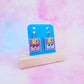 Pastel Floppy Disk - Earrings