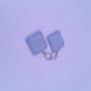 Disquettes pastels - Boucles d'oreilles