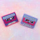 Retro Cassette Tape - Pin