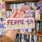 "Ferme-la" Sign