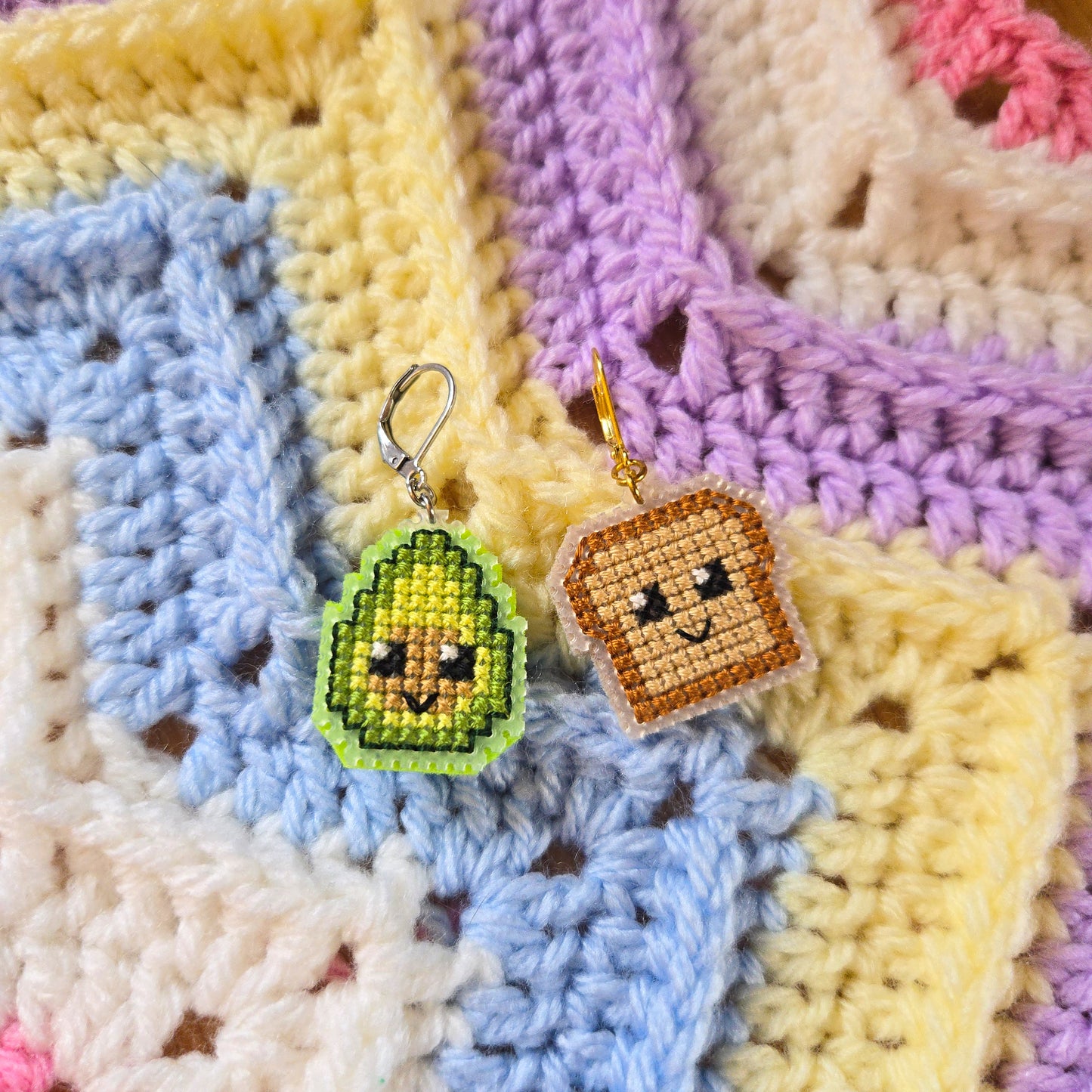 Avocado Toast Earrings