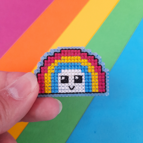 Rainbow Pin - Pan
