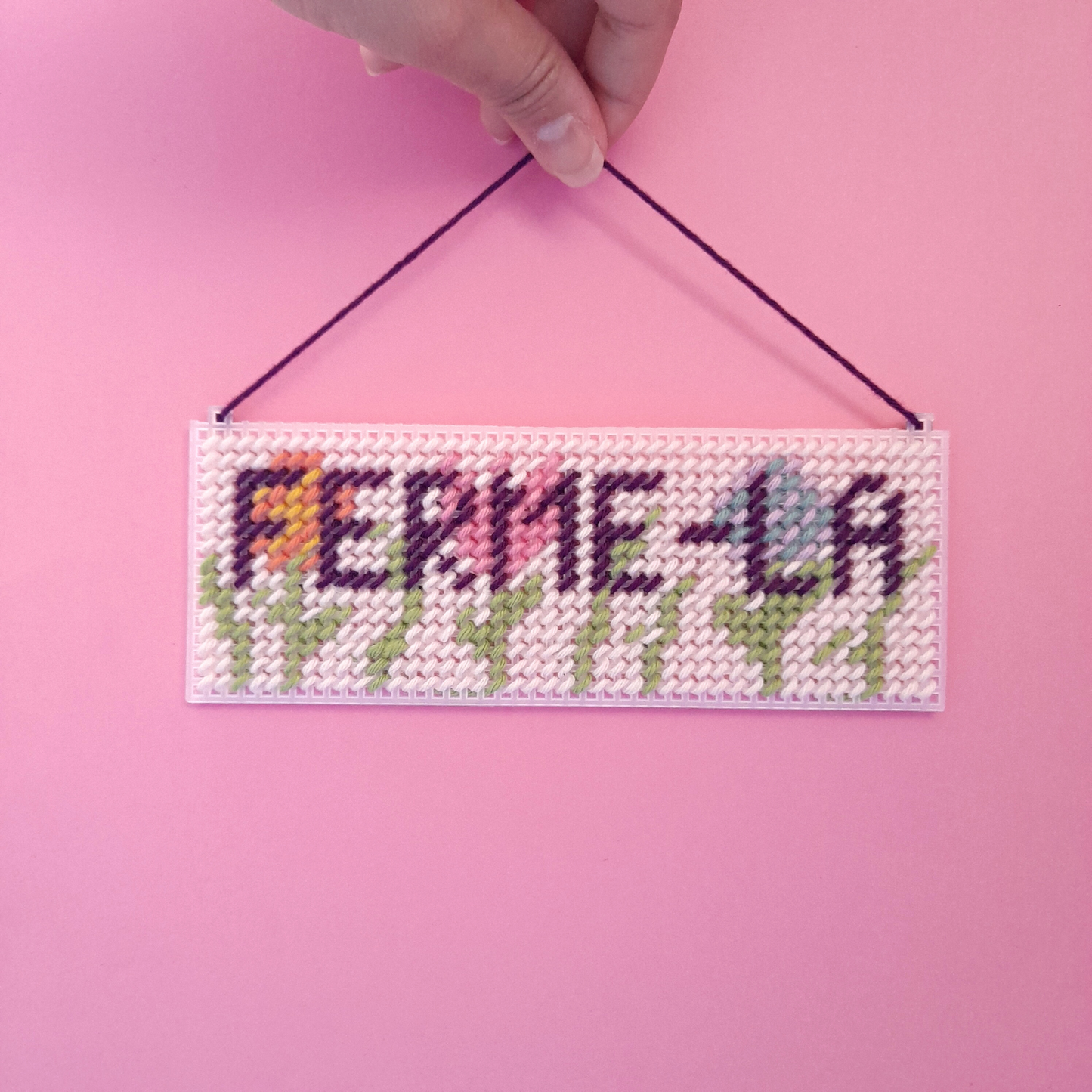 DIY Kit - "Ferme-la" sign - Difficulty 1