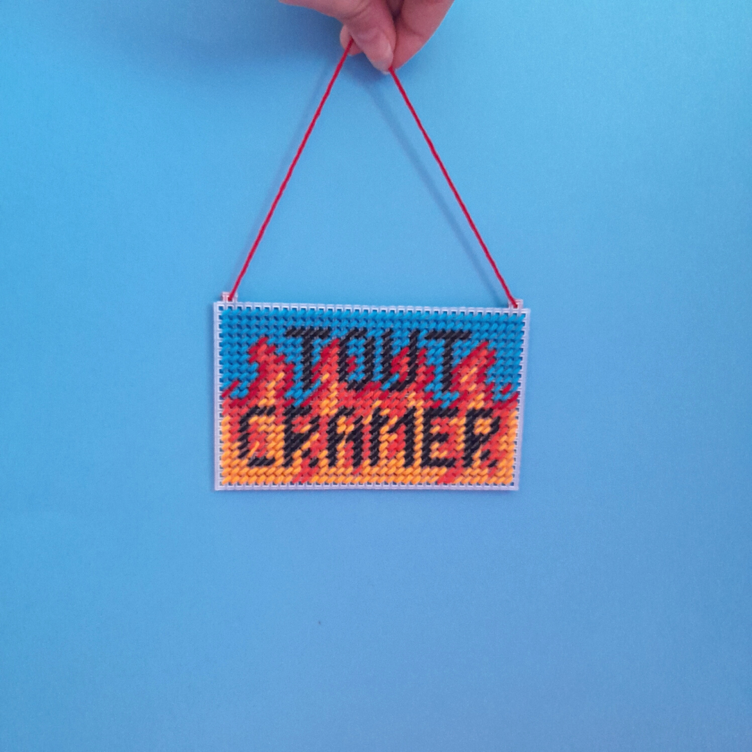 DIY Kit - "Tout Cramer" sign - Difficulty 1