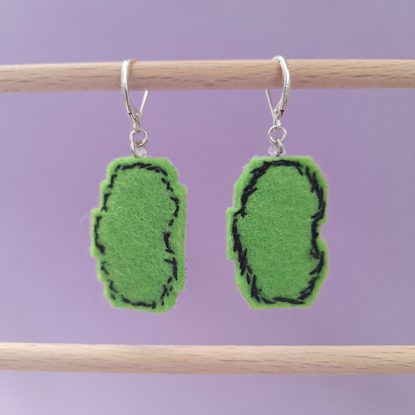 Boucles d'oreilles Cornichon