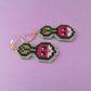 Boucles d'oreilles Radis